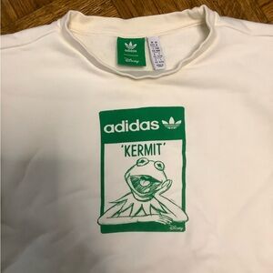 Adidas x Disney  sweatshirt- Kermit the Frog